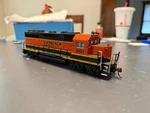 Bachmann Ho Bnsf #3001 Dcc Ready GP40 Locomotive. Fixed Price $50.00.