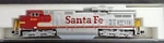 Kato Ge C44-9W Santa Fe Rd# 600 Dcc Ready, Pre-owned. Fixed Price $85.00.
