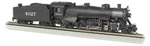 Bachmann 54405 Ho Scale Frisco #4027 2-8-2 Light Steam Loco W/ Med Tender Dc. Fixed Price $210.95.