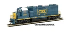 Ho Scale GP38-2 Csx (dark Future) Locomotive Bachmann New 61720. Fixed Price $139.47.