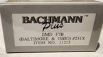 Bachmann Plus Ho Emd F7B Diesel Baltimore & Ohio #231X. Fixed Price $74.99.