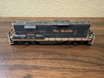 Atlas/kato Ho Scale Rio Grande GP7 Powered Diesel Locomotive #5100 - Tested/runs. Fixed Price $60.00.