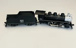 Ho 0-6-0 Ahm/ Rivarossi 505 Burlington Route Steam Locomotive & Tender Runs. Fixed Price $26.25.