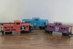 Vintage Ho Scale Caboose Trains Lot Of 3-AHM 9504-ATHEARN 44202-LIFE-LIKE 91351. Fixed Price $29.99.