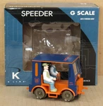 K-line K-92009 Lirr (long Island Railroad) Track Speeder G-gauge Lnib. Fixed Price $79.99.