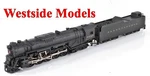 Westside Models Brass Ho Pennsylvania 2-10-4 J-1 (w/problem) Painted. Fixed Price $300.00.
