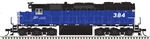 Intermountain Ho Emd SD-35 Great Lakes Central Glc #384 Dcc/snd Led 49842S. Fixed Price $294.98.