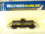 Walthers Ho 910-1008, 36' 10,000 Gal Tank Car, Phillips Pspx 9215. Fixed Price $39.99.