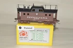 Ho Scale Bras Sunset Models Pennsylvania Rr N5C Caboose Car Train W/ Antenna. Fixed Price $95.00.