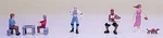 Model-power City Park People N Scale Railroad Figure #1380. Fixed Price $10.33.