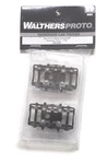 Ho Scale Walthers Proto 920-2203 Heavyweight 6-WHEEL Passenger Car Metal Trucks. Fixed Price $22.98.