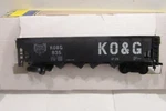 Scale Ahm 5450E Open Hopper W/out Load KO&G#835. Fixed Price $10.00.