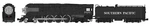 Kato 1260309 Scale 4-8-4 GS-4 Southern Pacific 4445 Postwar Black 126-0309 Dc. Fixed Price $183.95.