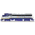 Atlas 10004331 Ho Amtrak California Gold Dash 8-40BW Diesel Locomotive #2051 Nib. Fixed Price $137.24.