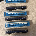 Marklin H0 Ac Tin Tee Dinning Cars Observation #4053 X3 Blue New. Fixed Price $89.99.
