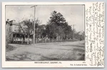 Postcard Leesport, Pennsylvania, North Broadway A4659. Fixed Price $15.95.