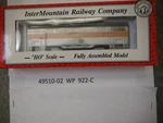Intermountain 49510-02 Wp 922-C Emd F-7B (phase I) Locomotive Shell Ho Scale. Fixed Price $80.00.