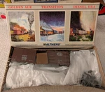 Walters Ho Scale New York Central 40' PS-1 Steel Box Car Kit Nib #932-3701. Fixed Price $6.00.