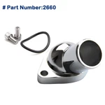 2660 Water Neck Thermostat Housing Degree For Chevy V8 350 454 Sbc Bbc. Fixed Price $12.99.