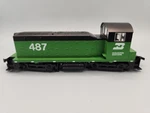 New Kato Ho Scale 37-114 Emi, NW2 Phase Burlington Northern #487 Train Engine. Fixed Price $189.99.