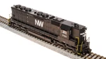Broadway Limited Bli 4287 Emd SD45 High Hood N&w Norfolk Western Dcc Sound Nib. Fixed Price $267.95.