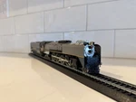 Ho Ahm/rivarossi 4-8-4 FEF-3 Union Pacific Steam Locomotive #836 Working Light. Fixed Price $283.60.