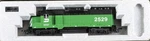Kato Ho Emd GP35 Phase Burlington Northern #2529 Green & Black New!. Fixed Price $125.00.