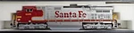 Kato Ge C44-9W Santa Fe Rd# 605 Dcc Ready Pre-owned. Fixed Price $85.00.