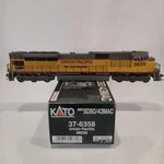 Kato Ho 37-6358 SD90/43MAC Locomotive Union Pacific Up 8039 Light Weathering. Fixed Price $149.95.