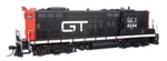 Walthers Ho 920-49804 Loco Emd GP9 Phase Iii Grand Trunk Western #4544 (dc). Fixed Price $169.95.