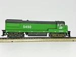 Athearn Ho M/a "burlington Northern" U30B Power Locomotive #5450. Fixed Price $53.23.