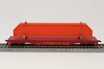 Ho Scale Ahm 50' Flat Car W/ Steel Girder Load Delaware Hudson D&h 27659 Red. Fixed Price $15.89.