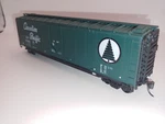 Athearn Ho 1328 50' Plug Door Box Car Canadian Pacific Cp 81039 Kit Blue. Fixed Price $9.00.