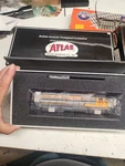 Atlas Master #8174 Ho Scale Union Pacific Ge B23-7 Diesel Locomotive-gold #152. Fixed Price $249.99.
