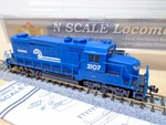 Walthers 920-80045 Conrail GP20 Diesel Loco 2107 Runs+scale Couplers Mib. Fixed Price $74.99.