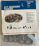 Walthers 933-3535 Ho Scale City Accessory Package Kit. Fixed Price $10.99.