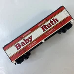Vintage 90S Tyco Ho Scale Baby Ruth Candy Billboard Reefer Boxcar Train. Fixed Price $24.99.