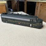 Lionel Pennsylvania F 7 Green Gauge Unit Shell Only # 9642 With Antenna Nice. Fixed Price $29.00.