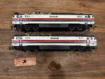 Bachmann Ho Scale Amtrak 951 AEM-7 Electric Locomotives Set Of 2 Working No Boxe. Fixed Price $54.99.