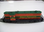 Ahm Ho Scale Great Northern Powered GP18 Diesel Locomotive #1186 Tested. Fixed Price $29.99.