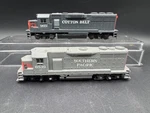 Ho Scale Athearn Ssw Cotton Belt GP60 Pwr #9664 + Sp GP38 Dmy Tested Runs. Fixed Price $67.99.