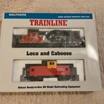 Ho Walthers Trainline Cn Loco & Caboose. Fixed Price $99.00.