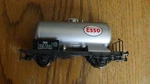 Vintage Liliput Ho Silver Esso Obb Tank Wagon. Made Austria.. Fixed Price $15.00.