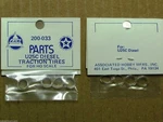 P-200-033 Traction Tire Set For Krauss Maffei & U25C Ahm Rivarossi Ho Scale. Fixed Price $10.09.
