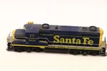 Tyco-mantua Ho Scale GP20 Santa Fe Atsf 5628 Dummy Locomotive Lights Read. Fixed Price $12.99.
