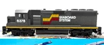 Ho Athearn 4726 GP40-2 Seaboard System # 6378 Dummy. Fixed Price $59.99.