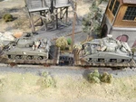 Ho Roco Minitanks Patton's 3RD Army Train Railway Cars #A2850 Custom Detailed. Fixed Price $329.42.