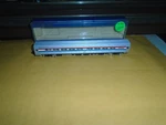Bachmann #53-1022-05 85' Budd Amfleet Lighted Coach Amtrak No Road (#3). Fixed Price $20.00.