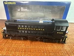 Ho Scale Bachmann Pennsylvania S4 Diesel Loco W/ Digitrax Silent Dcc Decoder. Fixed Price $174.77.