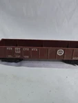 Ho Scale Mantua, 43' Gondola, Pennsylvania, Brown, #397036. Fixed Price $7.00.